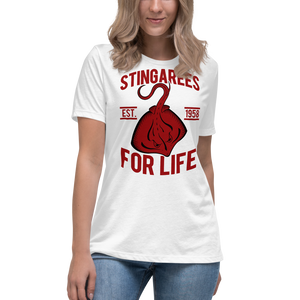 STINGAREES FOR LIFE Women's Relaxed Tee