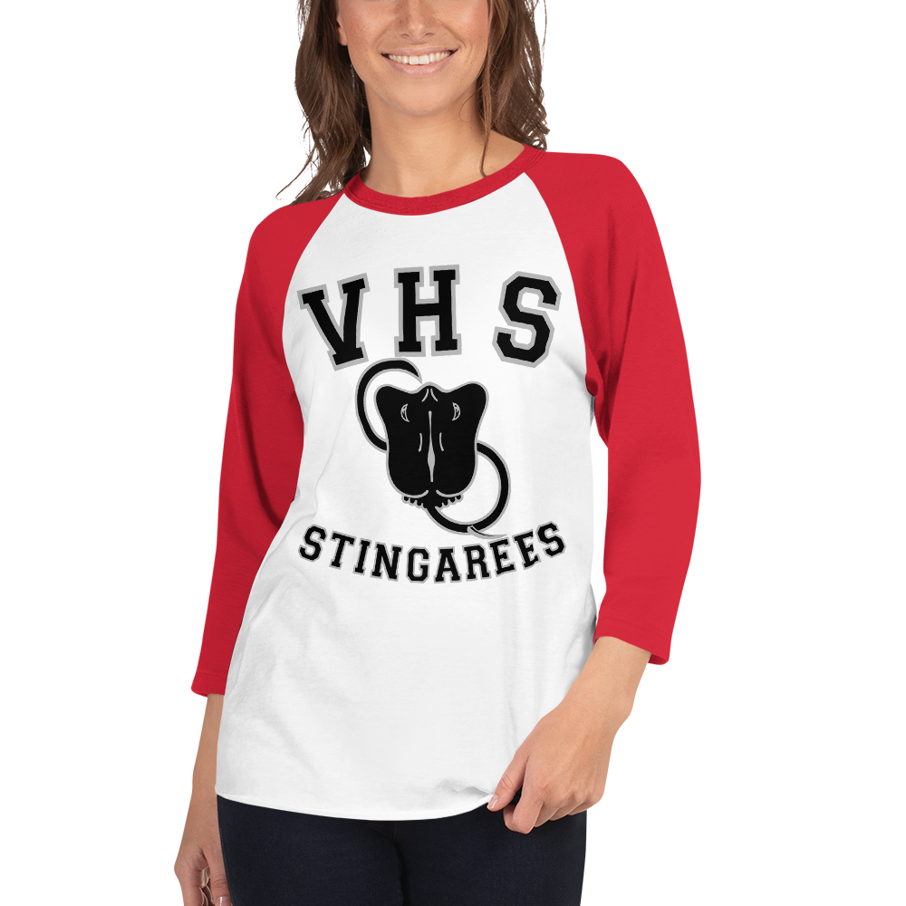 Classic VHS Stingarees Subdued Baseball tee