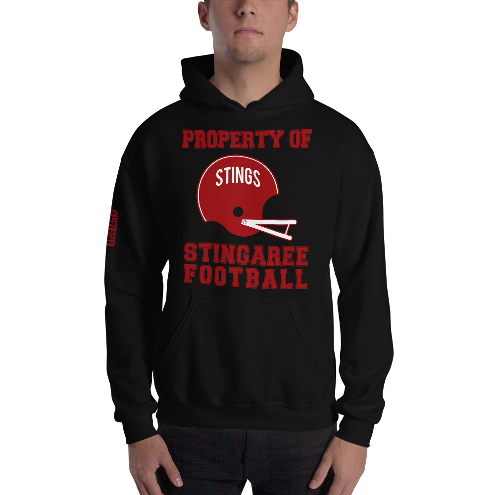 PROPERTY OF STINGAREE FOOTBALL Unisex Hoodie