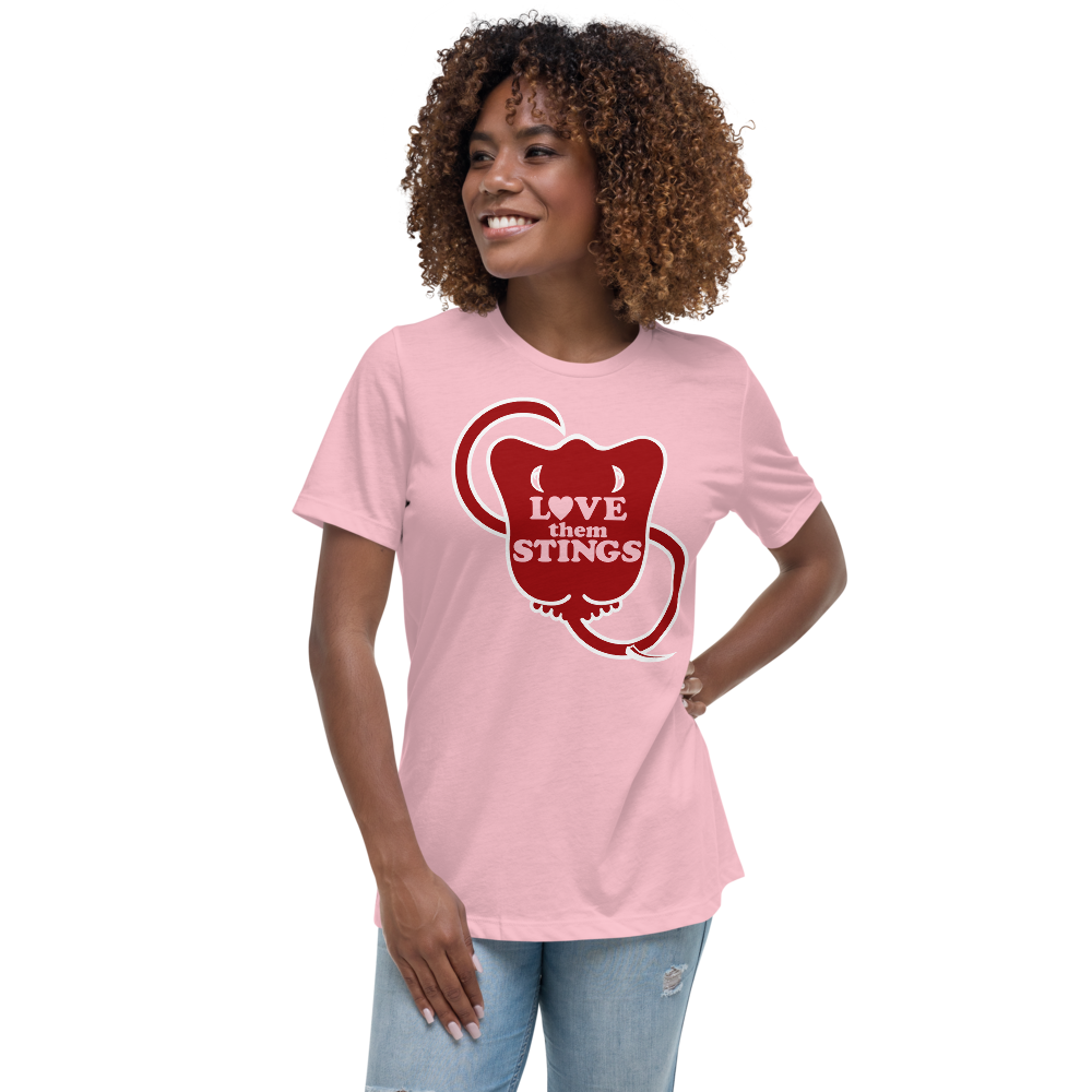 LOVE THEM STINGS Women's Relaxed Tee