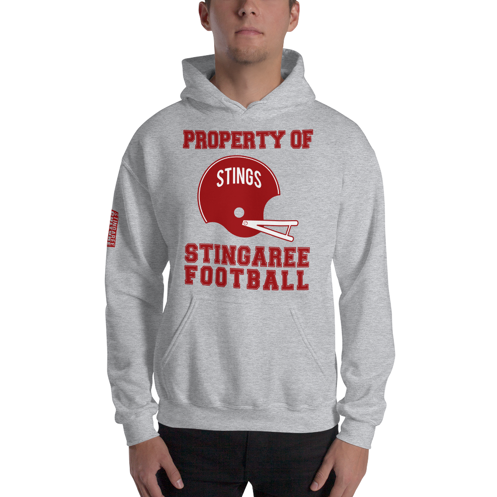 PROPERTY OF STINGAREE FOOTBALL Unisex Hoodie