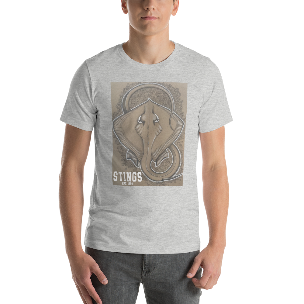 Stingaree Drawing by Greg Verret Unisex T-Shirt