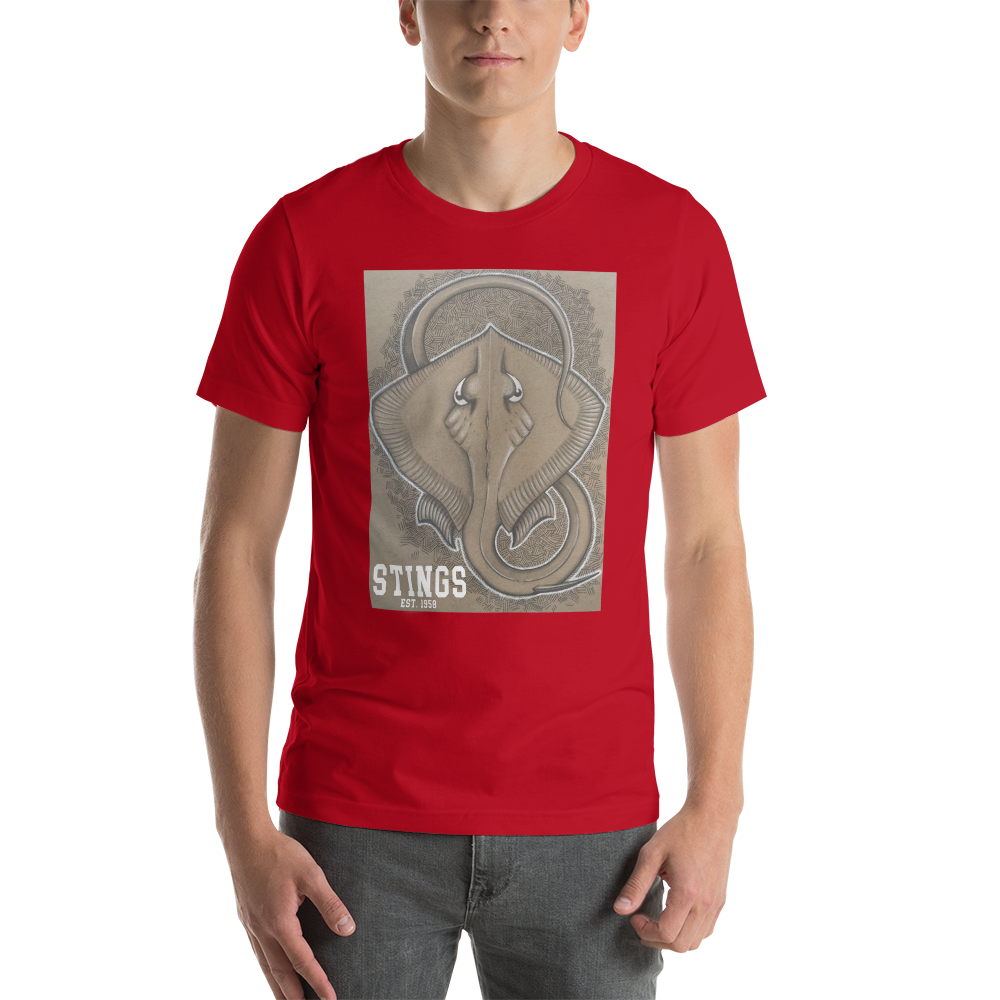 Stingaree Drawing by Greg Verret Unisex T-Shirt