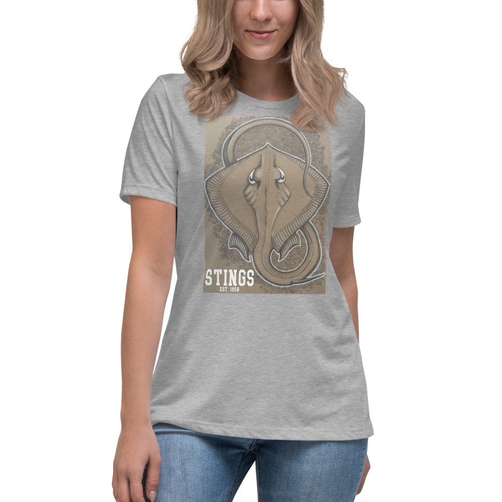 Stingaree Drawing Women's Relaxed T-Shirt