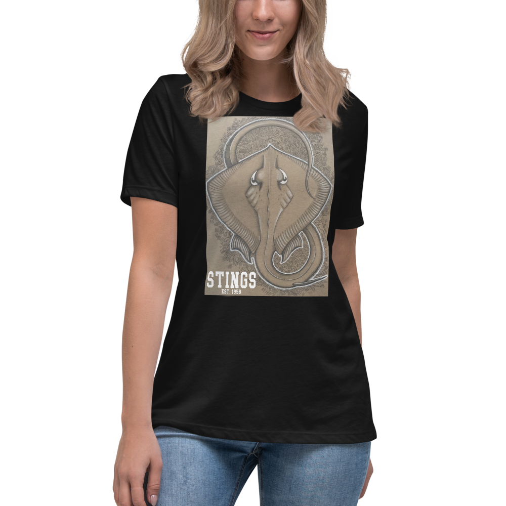 Stingaree Drawing Women's Relaxed T-Shirt