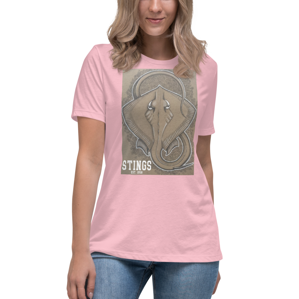 Stingaree Drawing Women's Relaxed T-Shirt